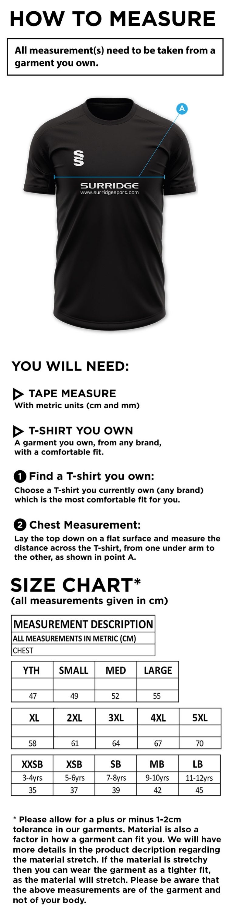 Dual Gym T-shirt : Grey Melange - Size Guide