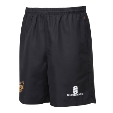 Women's Ripstop Pocketed Shorts : Black