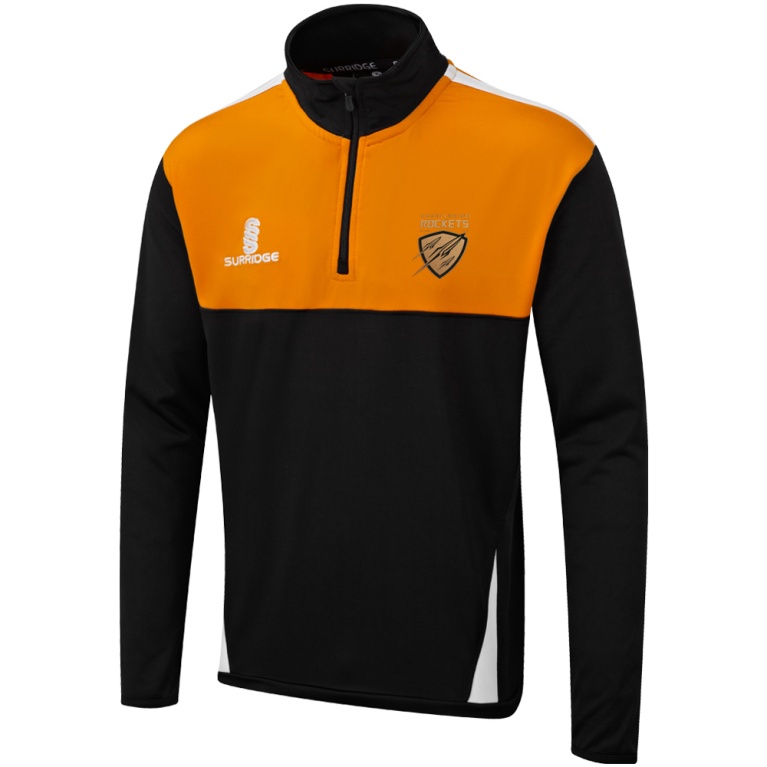 Blade Performance Top : Black / Orange / White