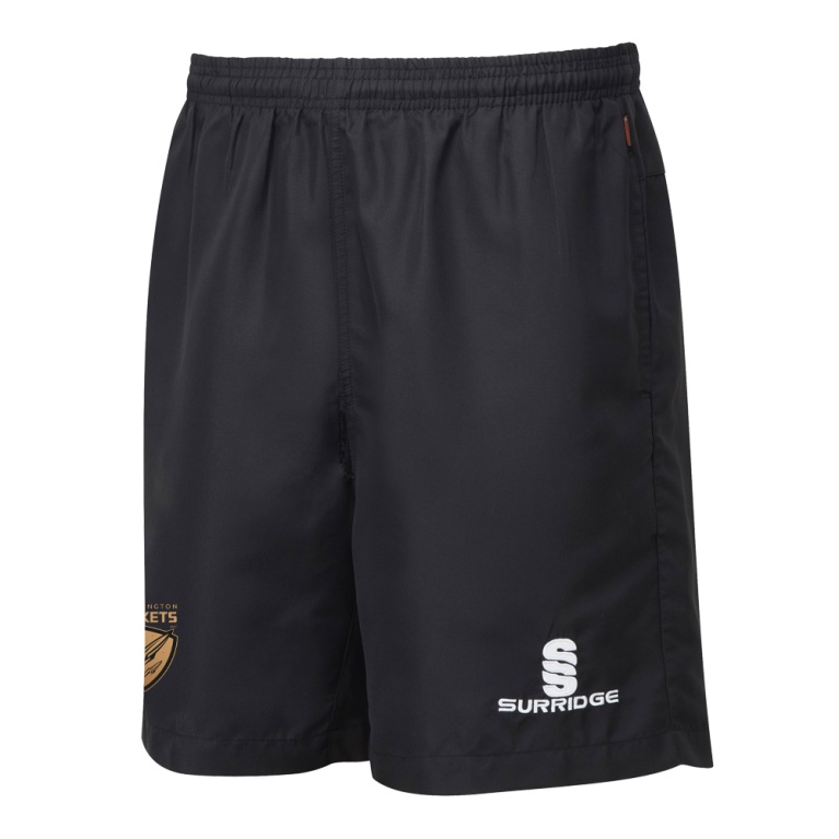 Women's Ripstop Pocketed Shorts : Black